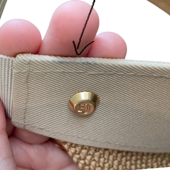 Eric Javits Women's Sun Champ Visor - Squishee Peanut Color - Picture 10 of 10